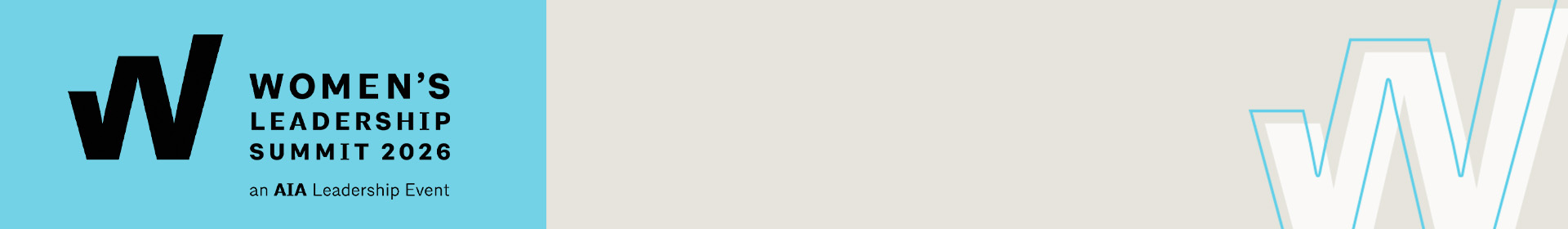 AIA Women's Leadership Summit 2026 Event Banner