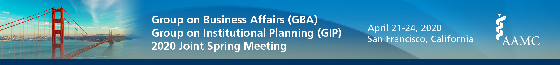 2022 Group on Business Affairs (GBA), Group on Institutional Planning (GIP) Event Banner