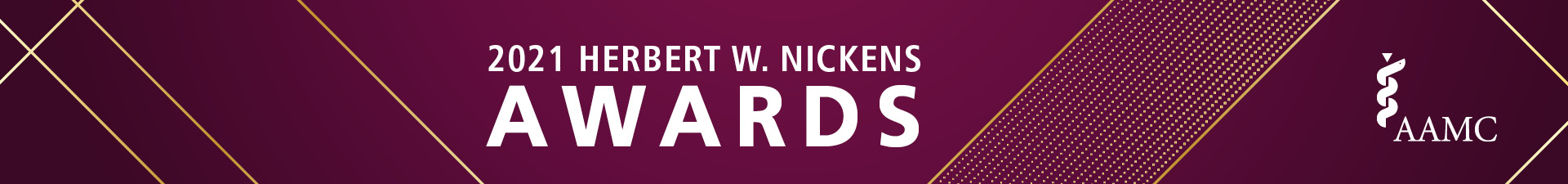 2021 Herbert W. Nickens Award Event Banner