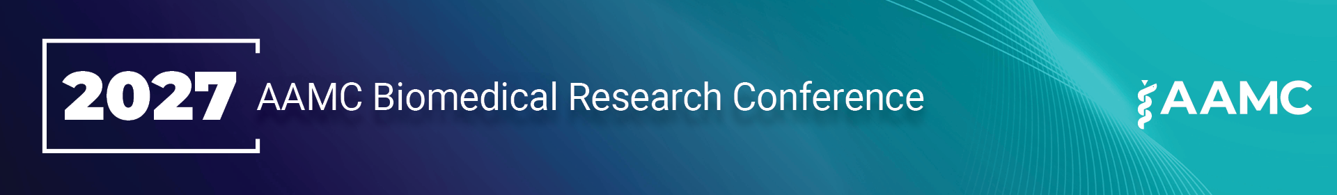 2027 AAMC Biomedical Research Conference logo banner