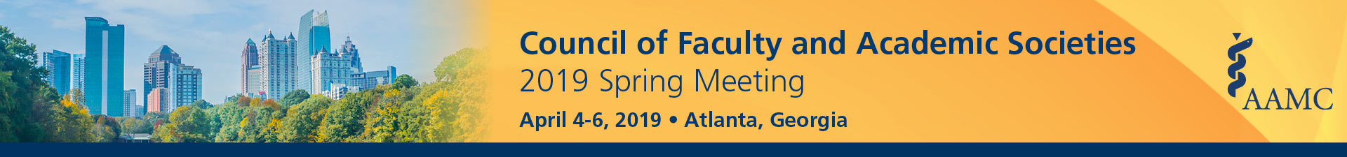 2019 Council of Faculty and Academic Societies (CFAS) Event Banner