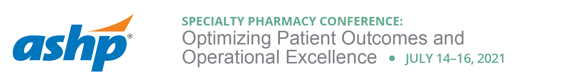 ASHP's Specialty Pharmacy Conference: Optimizing Patient Outcomes and Operational Excellence Event Banner
