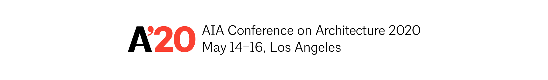 A'20 Call for AIA Preconference Workshops Event Banner