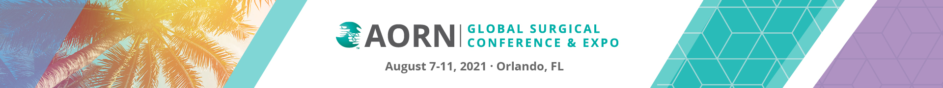 AORN Global Surgical Conference & Expo 2021 Event Banner