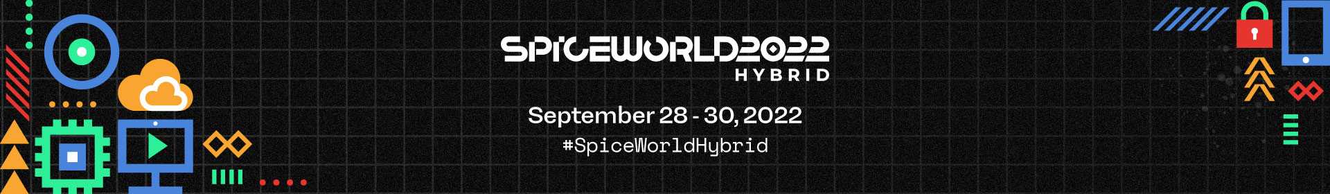 SpiceWorld Hybrid 2022 Event Banner